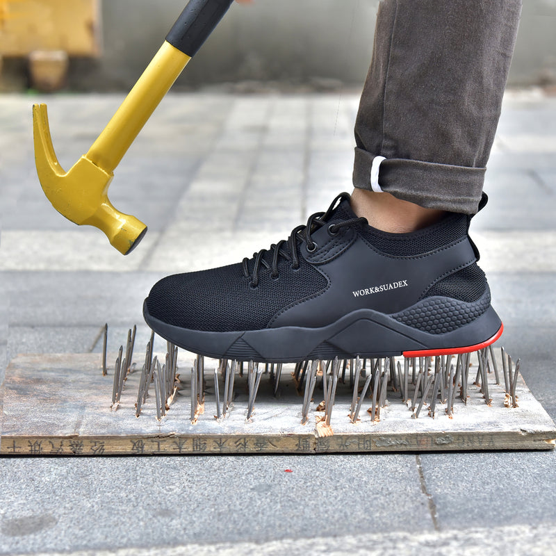 Laden Sie das Bild in Galerie -Viewer, {Suadex Frauen Männer Stahl Zehen Sicherheit Wanderschuhe
