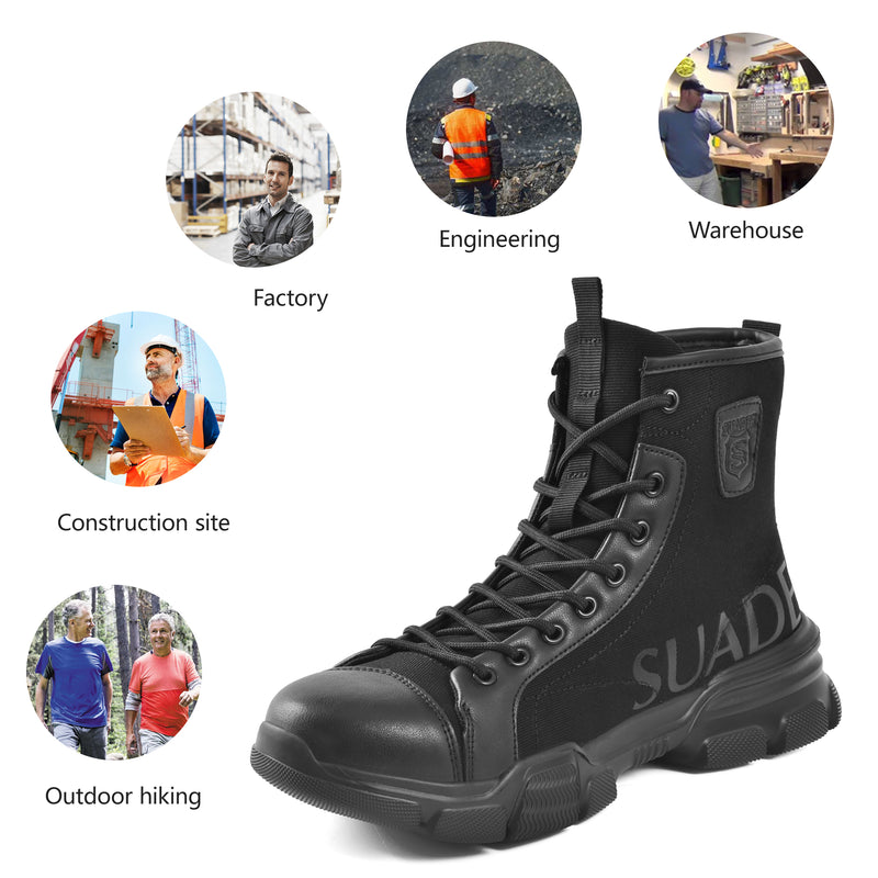 Laden Sie das Bild in Galerie -Viewer, {ROCK | SUADEX Flexible Stylish Work Sneakers