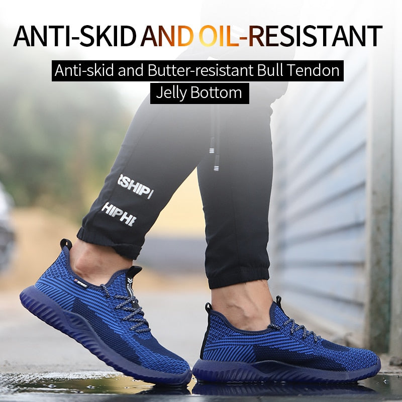 Load image into Gallery viewer, lightweight steel toe shoes