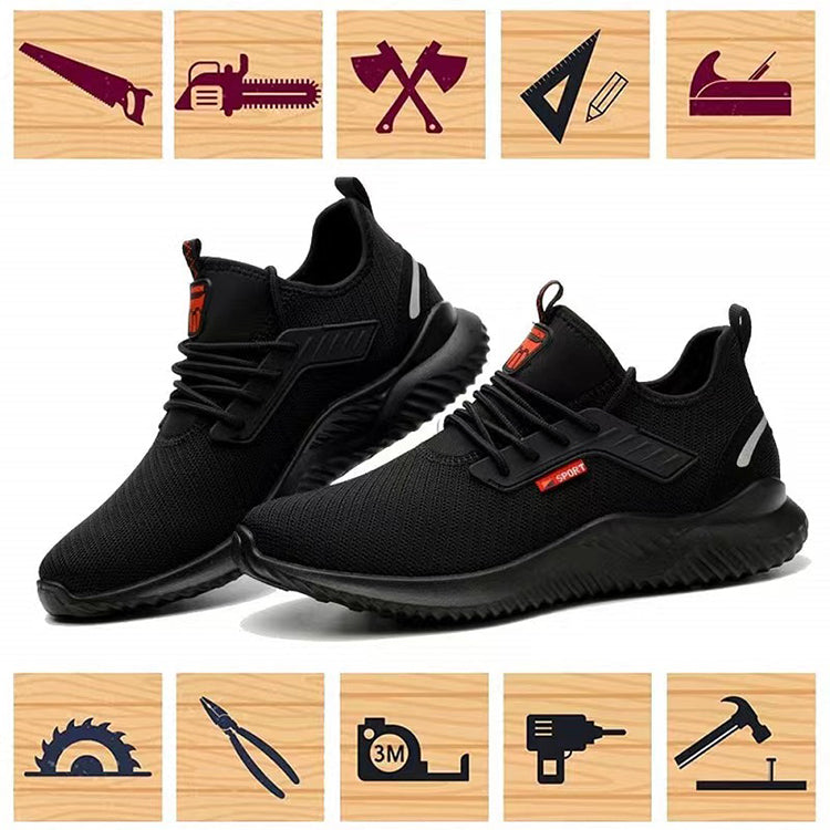 Laden Sie das Bild in Galerie -Viewer, {steel toe sneakers