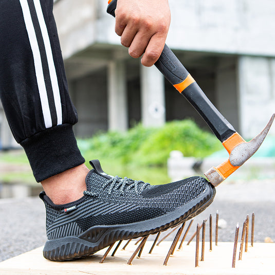 Suadex Frauen Männer Stahl Zehen Arbeit Sneaker Schuhe
