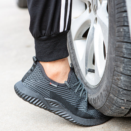 Suadex Frauen Männer Stahl Zehen Arbeit Sneaker Schuhe