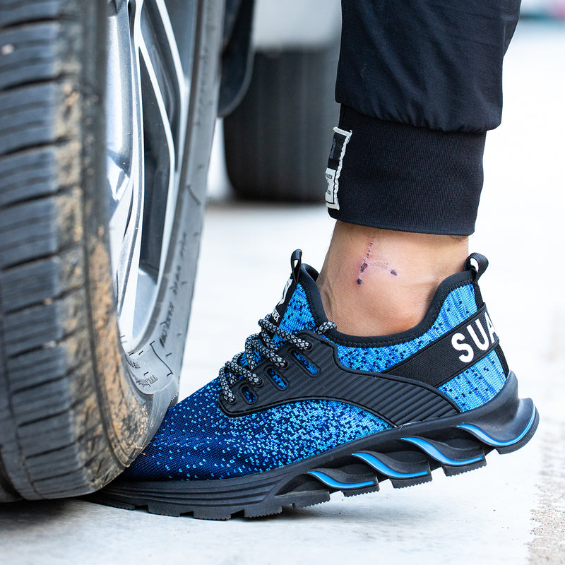 Laden Sie das Bild in Galerie -Viewer, {Suadex Männer Frauen Industriestahl Zehenschuh Schuh
